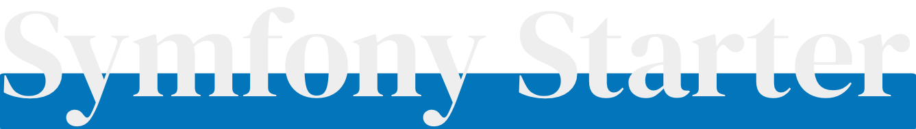 Symfony Starter